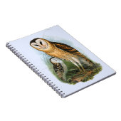 Notitieboek gras Owl (80 pagina's B&W) (Rechterzijde)