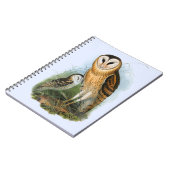 Notitieboek gras Owl (80 pagina's B&W) (Linkerzijde)