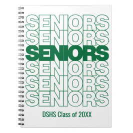 Notitieboek Groene Seniors Seniors Seniors
