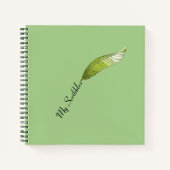 Notitieboek - Groene Veerpen (Voorkant)