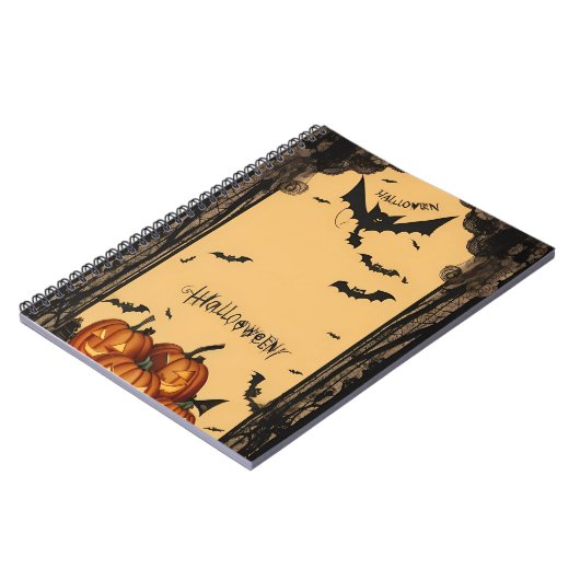 Notitieboek Halloween (Linkerzijde)