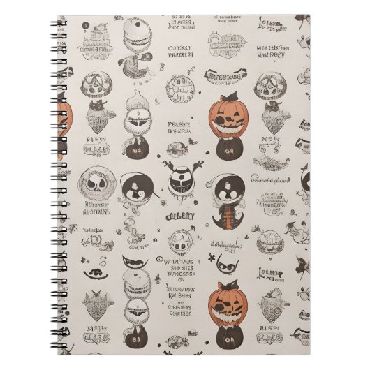 Notitieboek Halloween (Voorkant)
