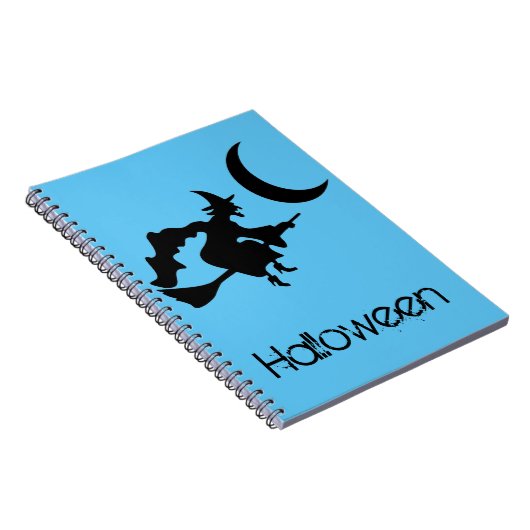 Notitieboek - Halloween Flying Witch (Rechterzijde)