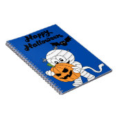 Notitieboek Halloween, mummie (Rechterzijde)