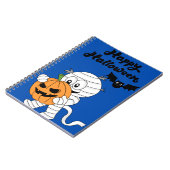 Notitieboek Halloween, mummie (Linkerzijde)