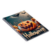 Notitieboek Halloween pompoenen (Rechterzijde)