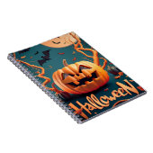 Notitieboek Halloween pompoenen (Rechterzijde)