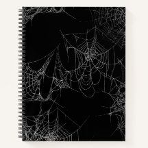 Notitieboek Halloween Spider Web