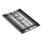 Notitieboek Halloween Wedding Planner (Rechterzijde)