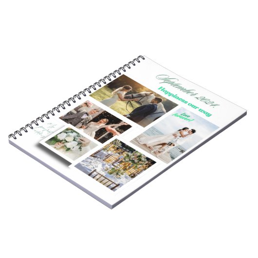 Notitieboek Happy Wedding Vision Board (Linkerzijde)