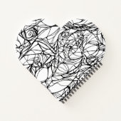 Notitieboek hart: DIY Kleur in eigen persoon: kuns (Achterkant)