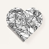 Notitieboek hart: DIY Kleur in eigen persoon: kuns (Voorkant)