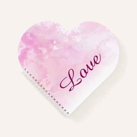 Notitieboek-hart Notitieboek (Voorkant)