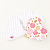 Notitieboek-Heart Floral Notitieboek (Binnen)