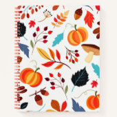 Notitieboek herfstpatroon (Voorkant)
