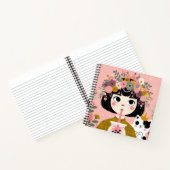 Notitieboek “Het kleine meisje met de bubble tea“ (Binnen)