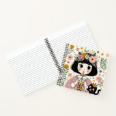 Notitieboek “Het kleine meisje met de bubble tea“ (Binnen)