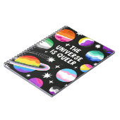 Notitieboek "HET UNIVERSUM IS QUEER" (Linkerzijde)