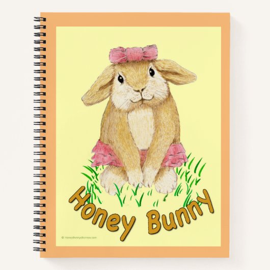 Notitieboek Honey Bunny (Voorkant)