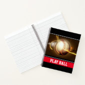 Notitieboek-honkbal Notitieboek (Binnen)