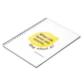 Notitieboek! Houd uw dromen en gedachten gedocumen Notitieboek (Linkerzijde)