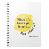 Notitieboek! Houd uw dromen en gedachten gedocumen Notitieboek (Voorkant)