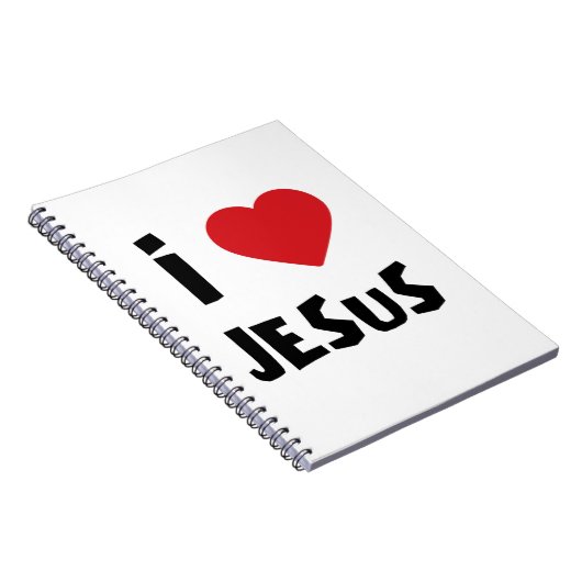 Notitieboek Ik hou van Jezus (Rechterzijde)