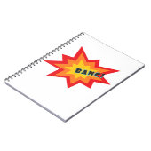 Notitieboek in stripstijl (Linkerzijde)