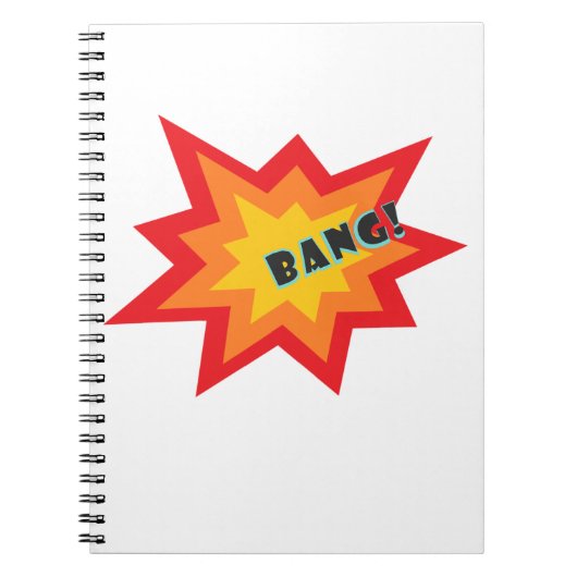 Notitieboek in stripstijl (Voorkant)