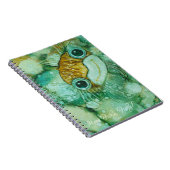 Notitieboek "Inkblot/Cute Fish Personalize (Rechterzijde)