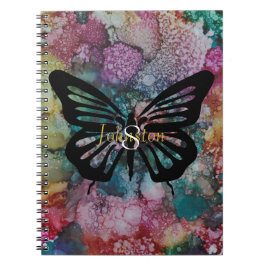 Notitieboek "Inkblots/Butterfly" Personaliseren