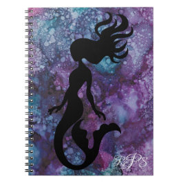 Notitieboek "Inkblots/Mermaid" Personaliseren