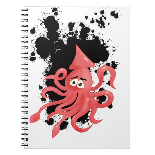 Notitieboek inktvis (Voorkant)