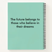 Notitieboek Inspirerend offertes (Achterkant)