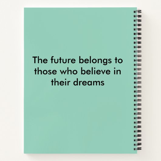 Notitieboek Inspirerend offertes (Achterkant)