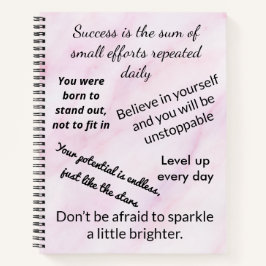 Notitieboek Inspirerend offertes