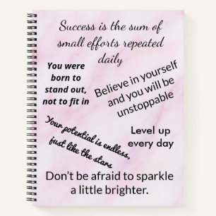 Notitieboek Inspirerend offertes