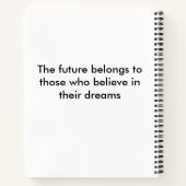 Notitieboek Inspirerend offertes (Achterkant)