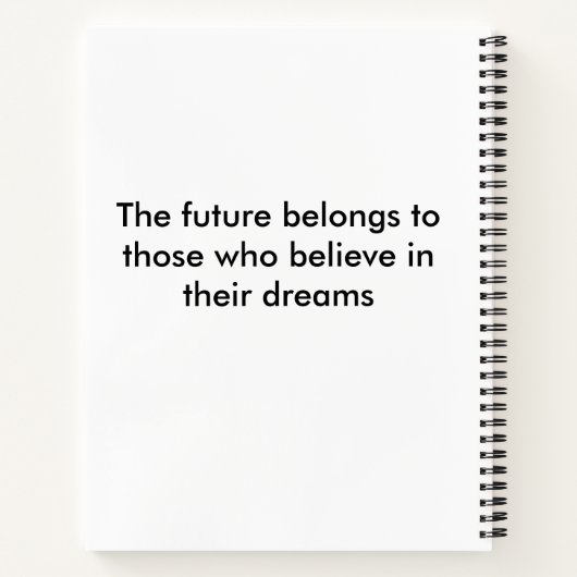 Notitieboek Inspirerend offertes (Achterkant)