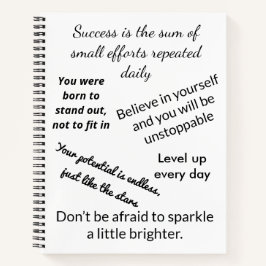 Notitieboek Inspirerend offertes