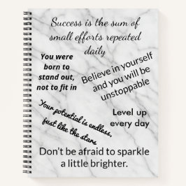 Notitieboek Inspirerend offertes