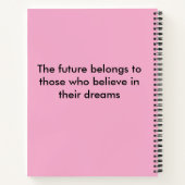 Notitieboek Inspirerend offertes (Achterkant)