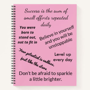 Notitieboek Inspirerend offertes