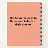 Notitieboek Inspirerend offertes (Achterkant)