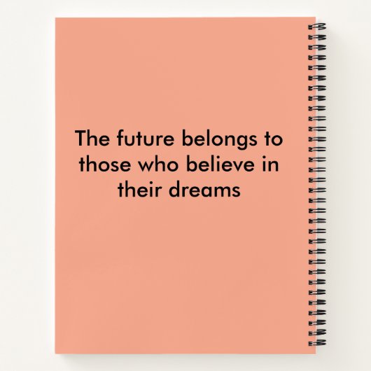 Notitieboek Inspirerend offertes (Achterkant)