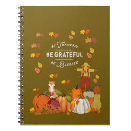 Notitieboek is vriendelijk om Herfst in het journa