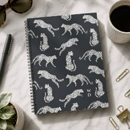 Notitieboek Journaal | Luipaardpatroon Spiraalboek