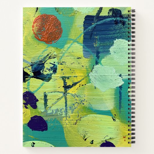 Notitieboek Journal in de Fenceposts ontwerp (Achterkant)