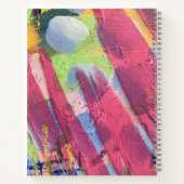 Notitieboek Journal in het gedurfde katoenen ontwe (Achterkant)