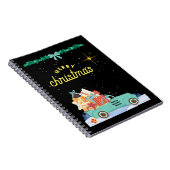 Notitieboek/Journal Merry-kerstkerstkerstkerstkers Notitieboek (Rechterzijde)